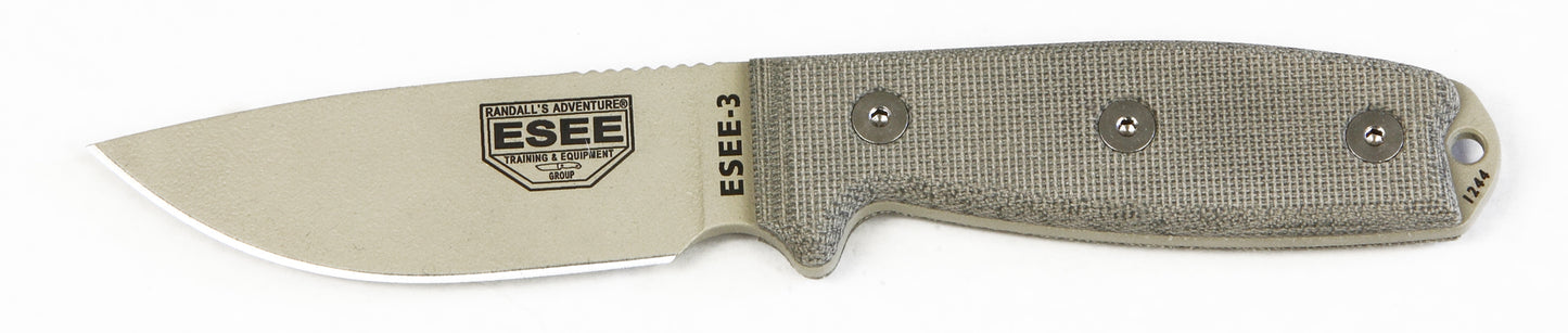 ESEE 3 Modified Pommel