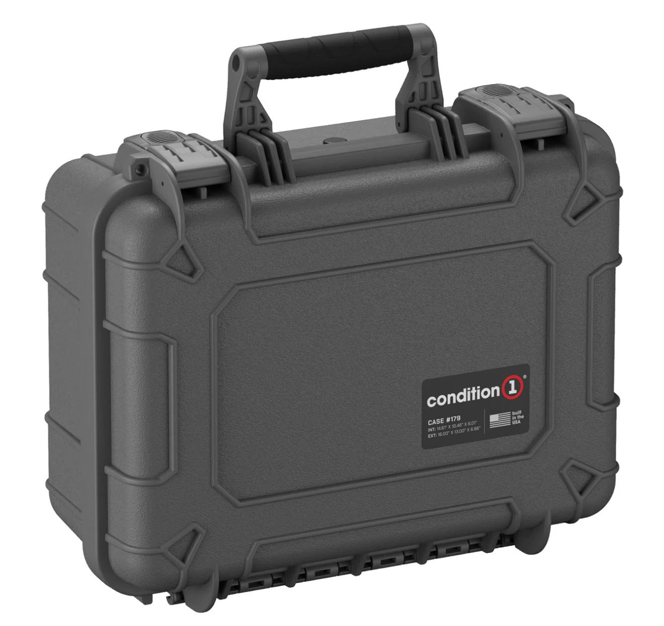 Condition 1 - 16" 3 Pistol Case #179 (No Lid Organizer)