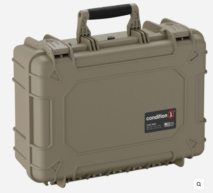 Condition 1 - 18" 5 Pistol Case #801